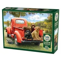 thumb-Fishing Friends - puzzel van 1000 stukjes-1