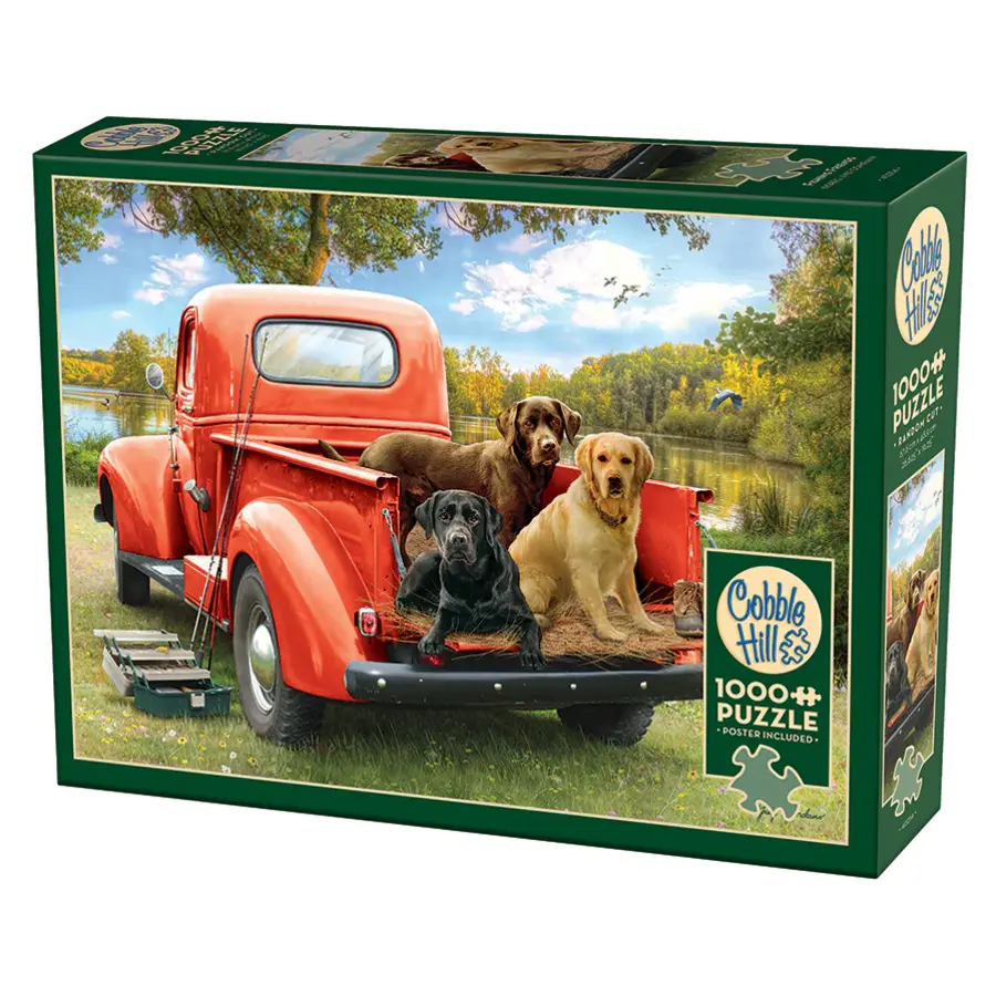 Fishing Friends - puzzle of 1000 pieces-1