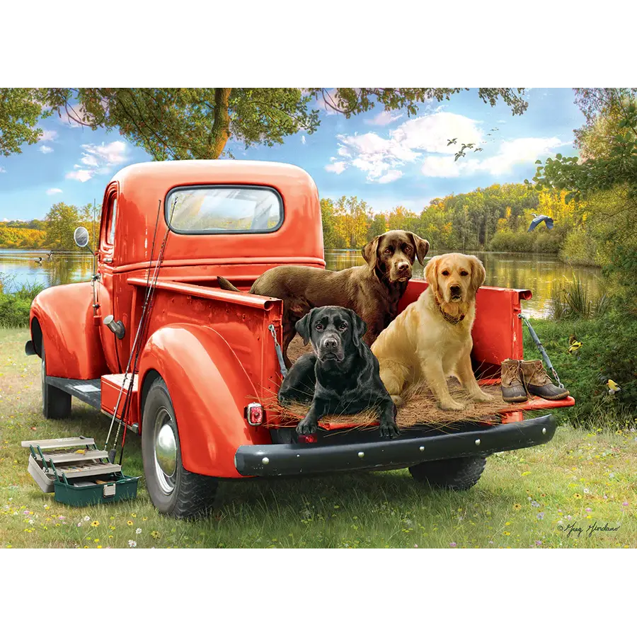 Fishing Friends - puzzel van 1000 stukjes-2