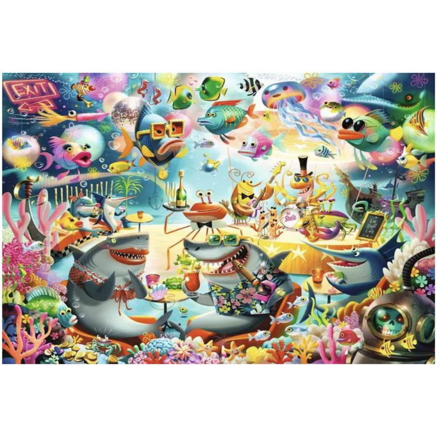 Ocean Lounge -  US Jigsaw Nationals - puzzle of 1000 pieces-2