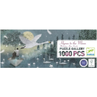 thumb-Hymn to the moon - puzzle of 1000 pieces - Panoramic-1