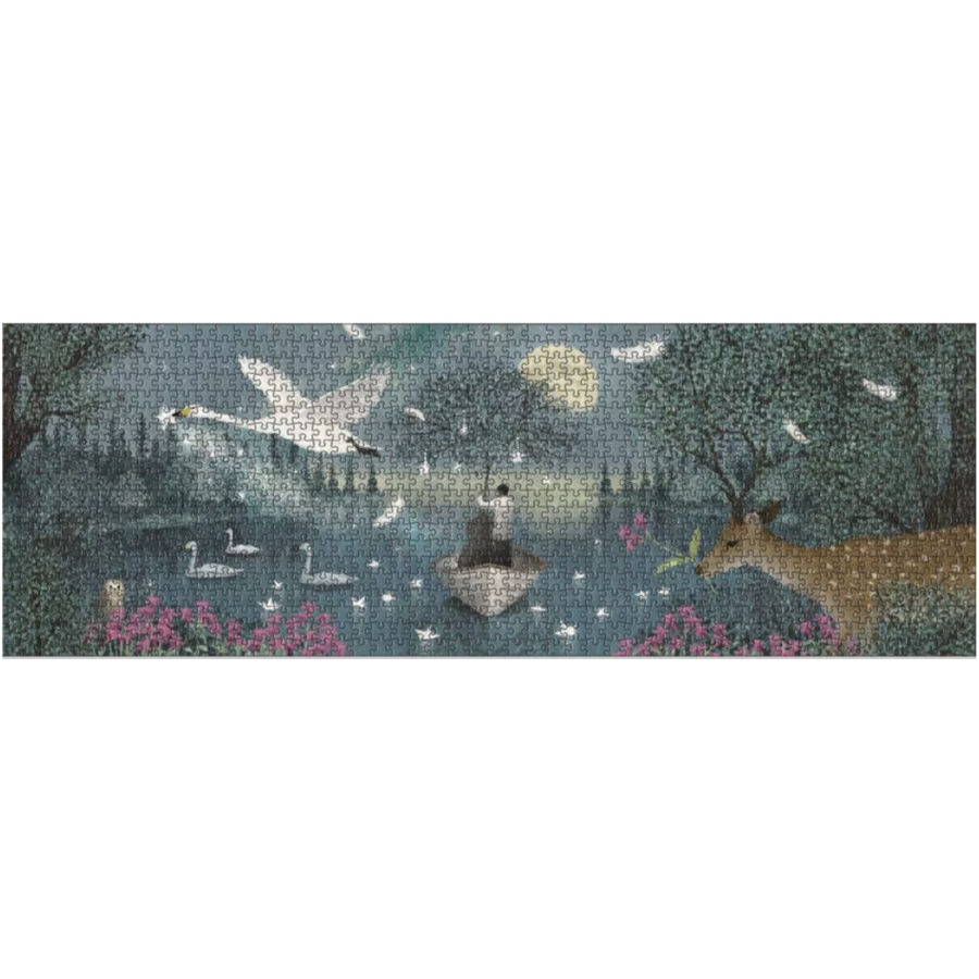 Hymn à la lune  - puzzle de 1000 pièces - Panorama-2