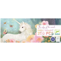 thumb-Aan de rand van het bos  - puzzel van 200 stukjes - Panorama-2