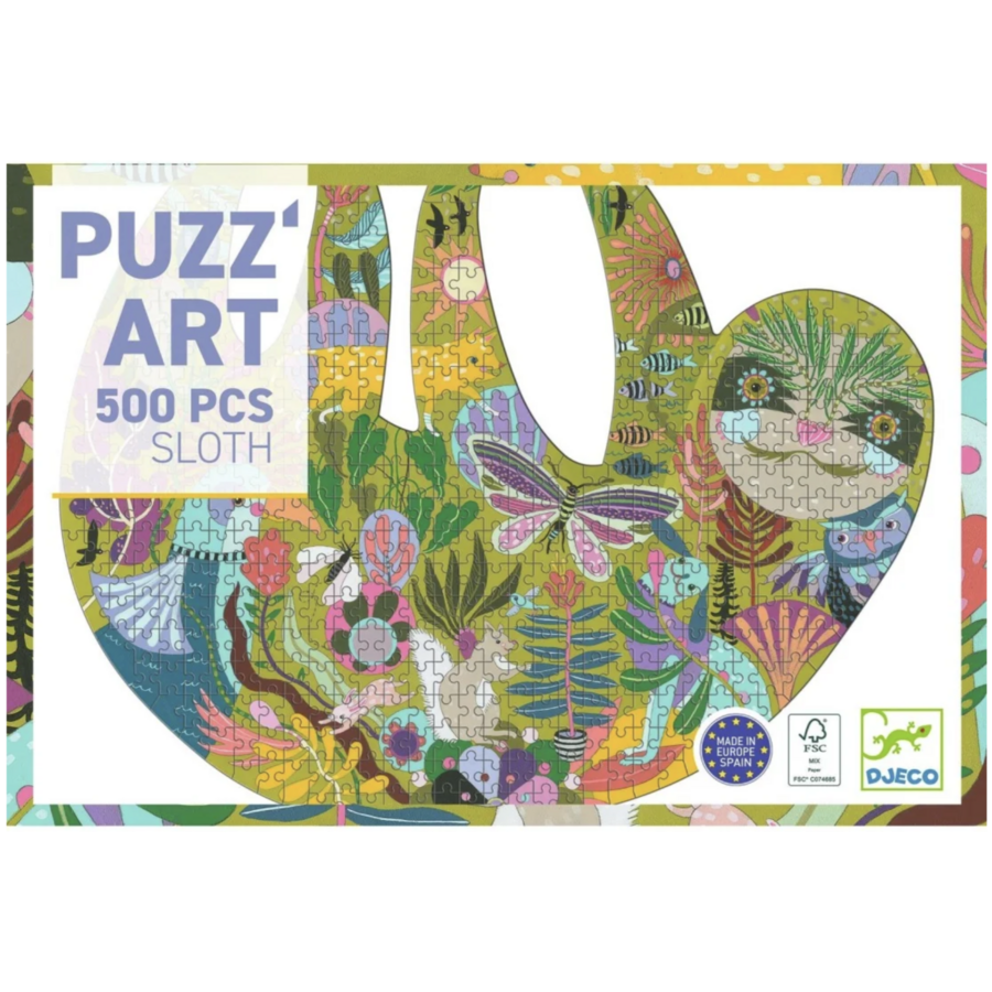 Le paresseux - puzzle de 500 pièces-1