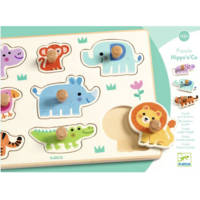 thumb-Hippo 'n Co - 8 stukjes-2