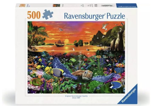  Ravensburger Tortues dans le récif - 500 pièces 