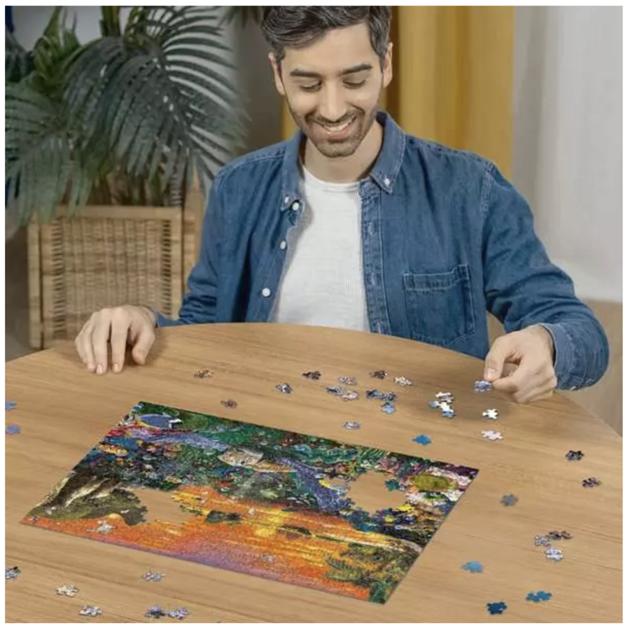 Tortues dans le récif - puzzle de 500 pièces-3