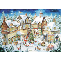 Christmas Village - puzzel van  1000 stukjes