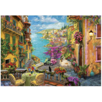 thumb-Café espagnol - puzzle de 2000 pièces-2