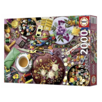 thumb-Naaitafel - puzzel van 2000 stukjes-2