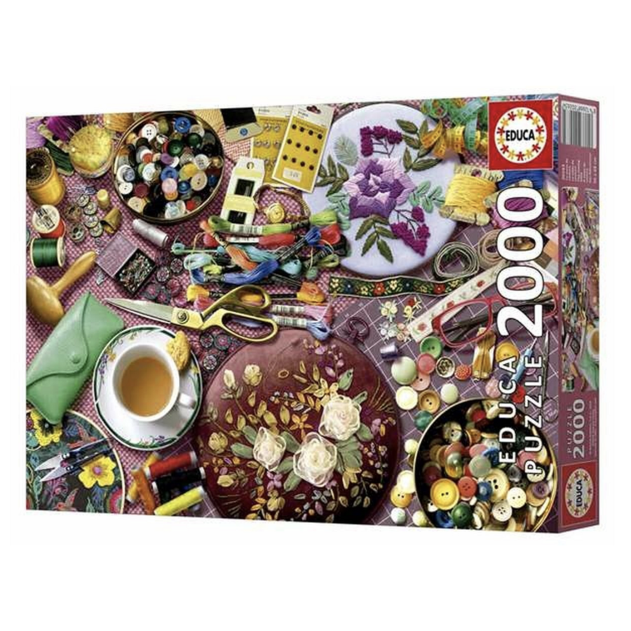 Sewing table - jigsaw puzzle of 2000 pieces-2