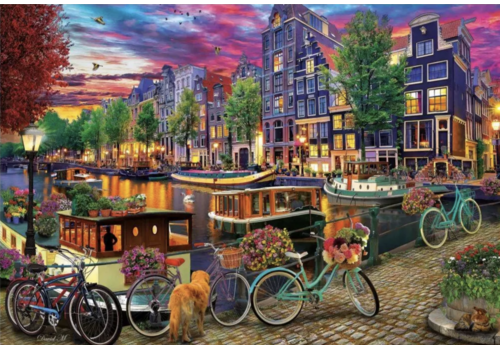  Educa Cycling in Amsterdam - 6000 pieces 
