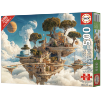 thumb-Royaume des nuages - puzzle de 500 XL pièces-2