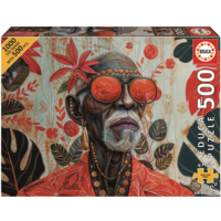 thumb-Guardien des Tropiques - puzzle de 500 XL pièces-1