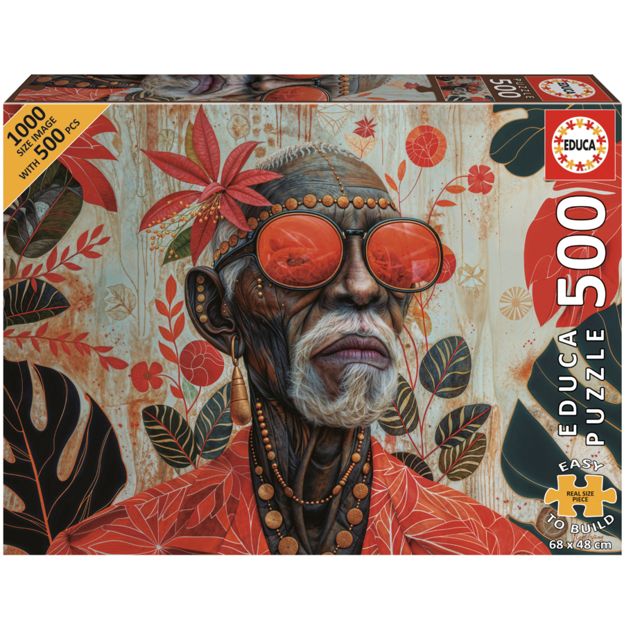 Tropische Wachter - legpuzzel van 500 XL stukjes-1