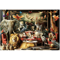 thumb-The Animal Mansion - jigsaw puzzle of 1500 pieces-3
