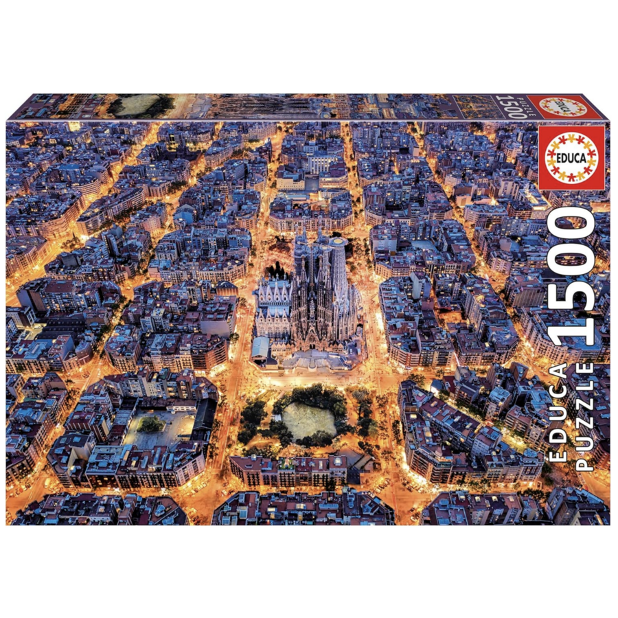 Barcelona - jigsaw puzzle of 1500 pieces-2