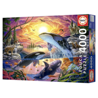 thumb-Orques et Loups - puzzle de 4000 pièces-1