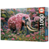 Floral Elephant - 1000 pieces