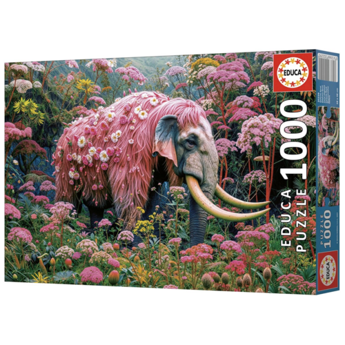  Educa Éléphant Fleuri - 1000 pièces 