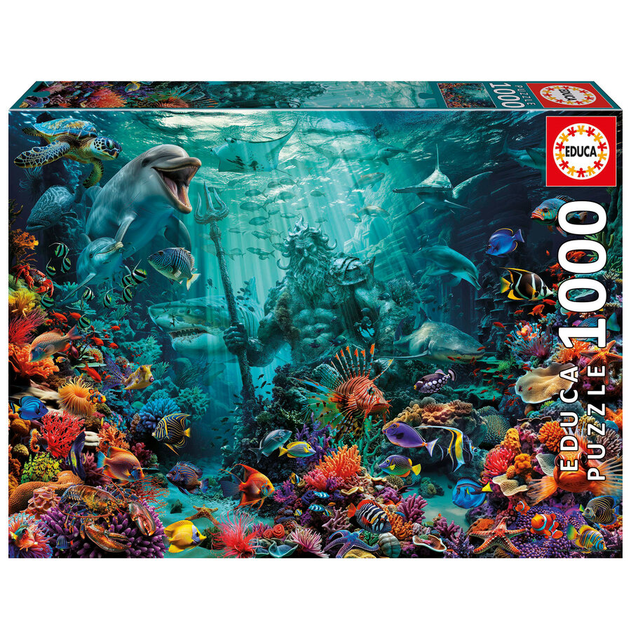 Poseidon koraalrif -  puzzel 1000 stukjes-1