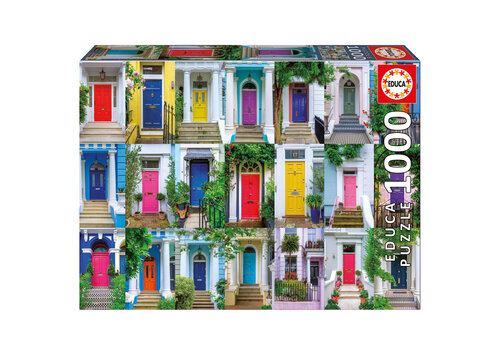  Educa DOORS OF NOTTING HILL - 1000 pieces 