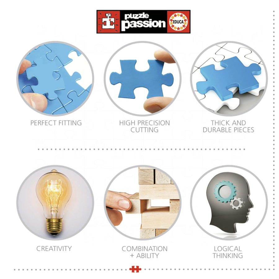 Hagedis koningin - puzzel van 1000 stukjes-2