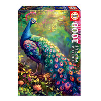 thumb-Peacock Garden - puzzle of 1000 pieces-1