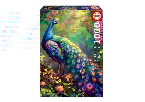  Educa Jardin de Paons - 1000 pièces 