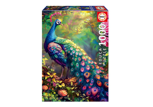  Educa Peacock Garden - 1000 pieces 