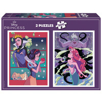 thumb-Disney Villains & Princess - 2 x 500 stukjes legpuzzel-1