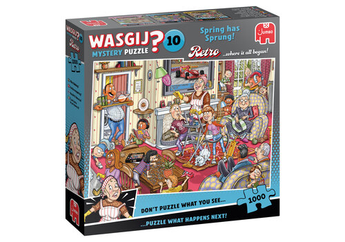  Jumbo Wasgij Retro Mystery 10 - Spring has Sprung! - 1000 pieces 