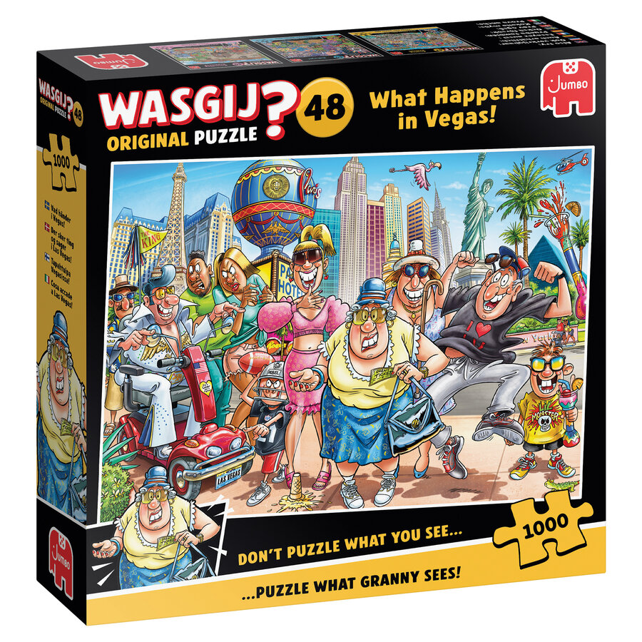 PRE-ORDER - Wasgij Original 48 - What happens in Vegas! - 1000 stukjes-2