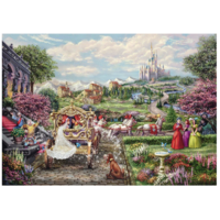 thumb-Assepoester Happily Ever After - Thomas Kinkade - puzzel van 1000 stukjes-2