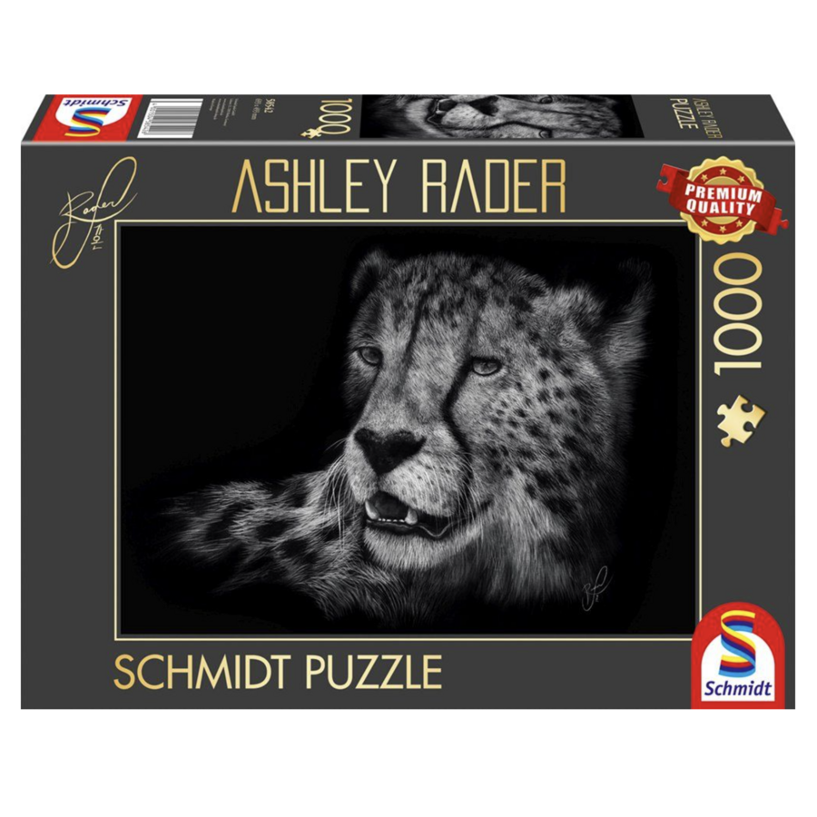 Cheetah - Ashley Rader - puzzel van 1000 stukjes-1