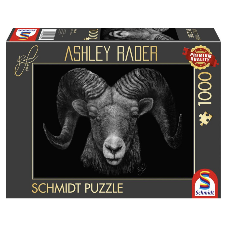 Bélier - Ashley Rader -  puzzle de 1000 pièces-1