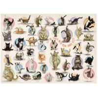thumb-Yoga Kittens - puzzel van 500XL stukjes-2