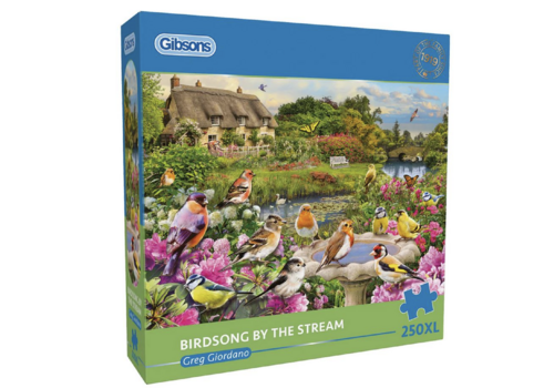  Gibsons Birdsong by the Stream - puzzle 250 XL pieces 