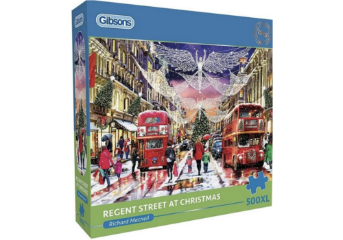  Gibsons Regent Street at Christmas - 500 XL stukjes 