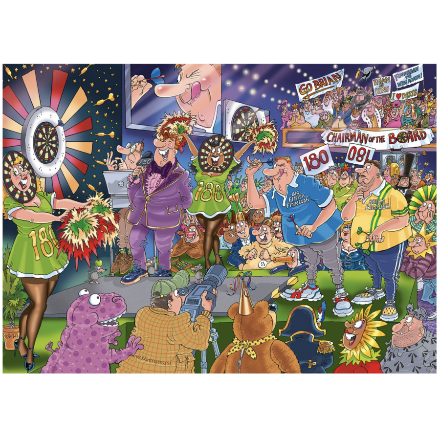 PRE-ORDER - Wasgij Mystery 30 - Bullseye - 1000 pieces-4