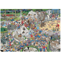 thumb-The Zoo - Jan van Haasteren - puzzle of 500 XL pieces-2