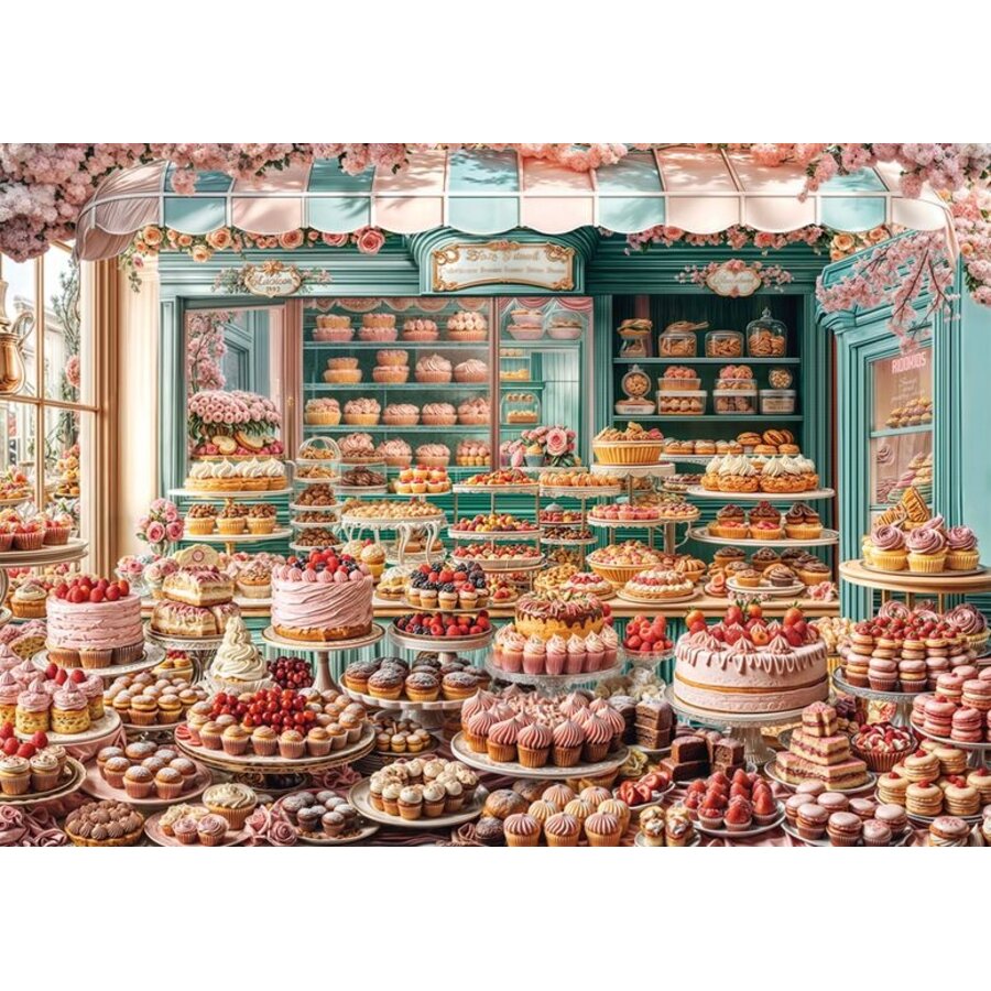 Pâtisserie - Adriano Sandrino - puzzle de 1000 pièces-2