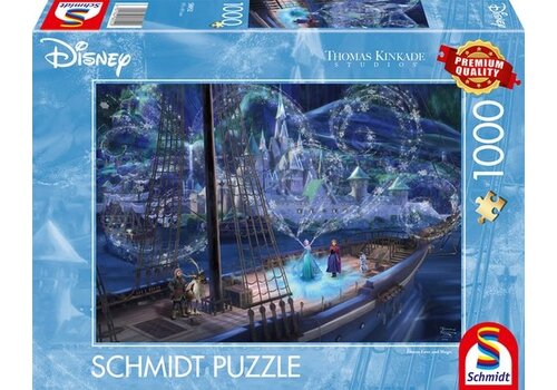  Schmidt Disney Frozen - Love and Magic - Thomas Kinkade - 1000 pieces 