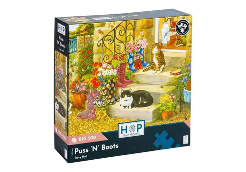  HOP  Puss 'n' Boots - 500 XL stukjes 