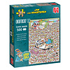 Jumbo PRE-ORDER - Hooray, Jan 90 years! - Expert 8 - Jan van Haasteren - puzzle of 500 pieces