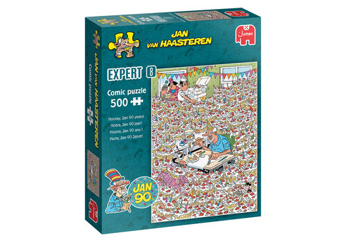  Jumbo PRE-ORDER - Hooray, Jan 90 years! - Expert 8 - JvH - 500 pieces 