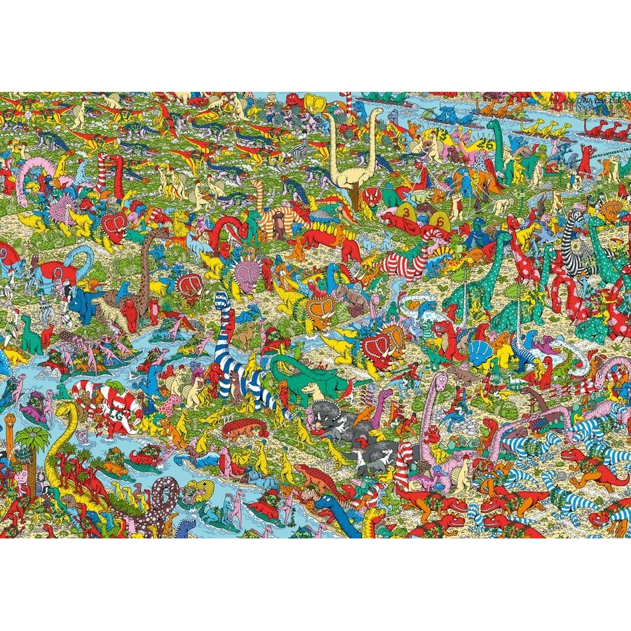 Waar is Wally - Junior - 3 in 1 puzzels - leg- en zoekpuzzels van 100 + 150 + 200 stukjes-4