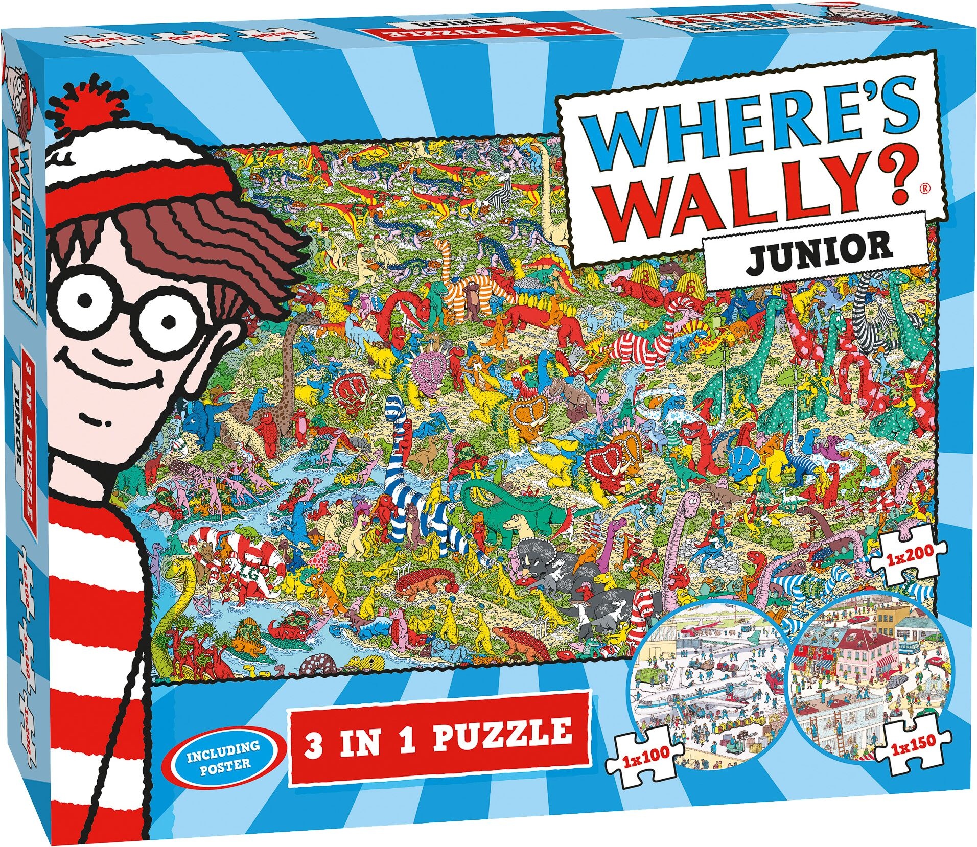 Where s Wally Junior 3 in1 Jigsaw search Puzzles Puzzles123 Where s Wally Junior 3 in1 Jigsaw search Puzzles Puzzles123