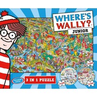 thumb-Où est Wally - Junior - Puzzles 3 en 1 - puzzles de recherche de 100 + 150 + 200 pièces-6