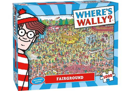  Plenty Gifts Where's Wally - Fairground - 1000 pieces 